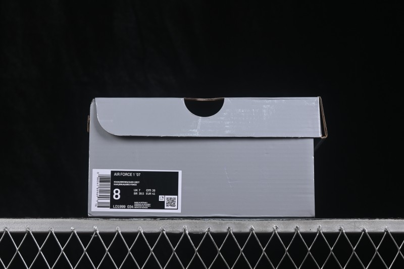 Nike Air Force 1 '07 Low Casual Sneakers with Full-Length Air Cushion - LD1999-034