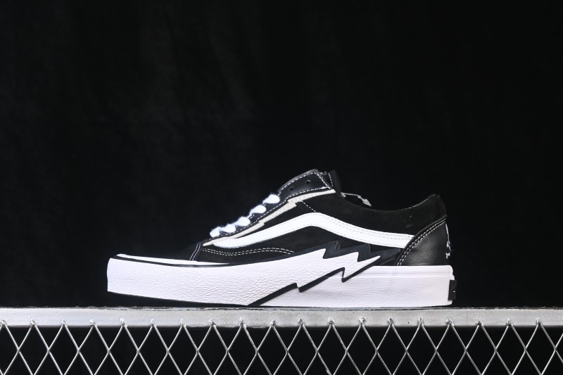 Vans Old Skool Low Top Casual Skate Shoes - VN0007PRBLK