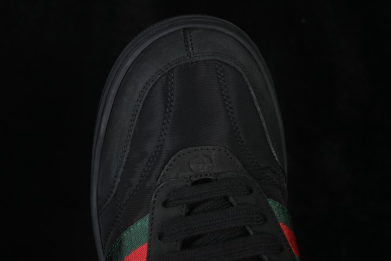 Gucci Primavera Screener Distressed Nylon Casual Sneakers - FAGIV9078