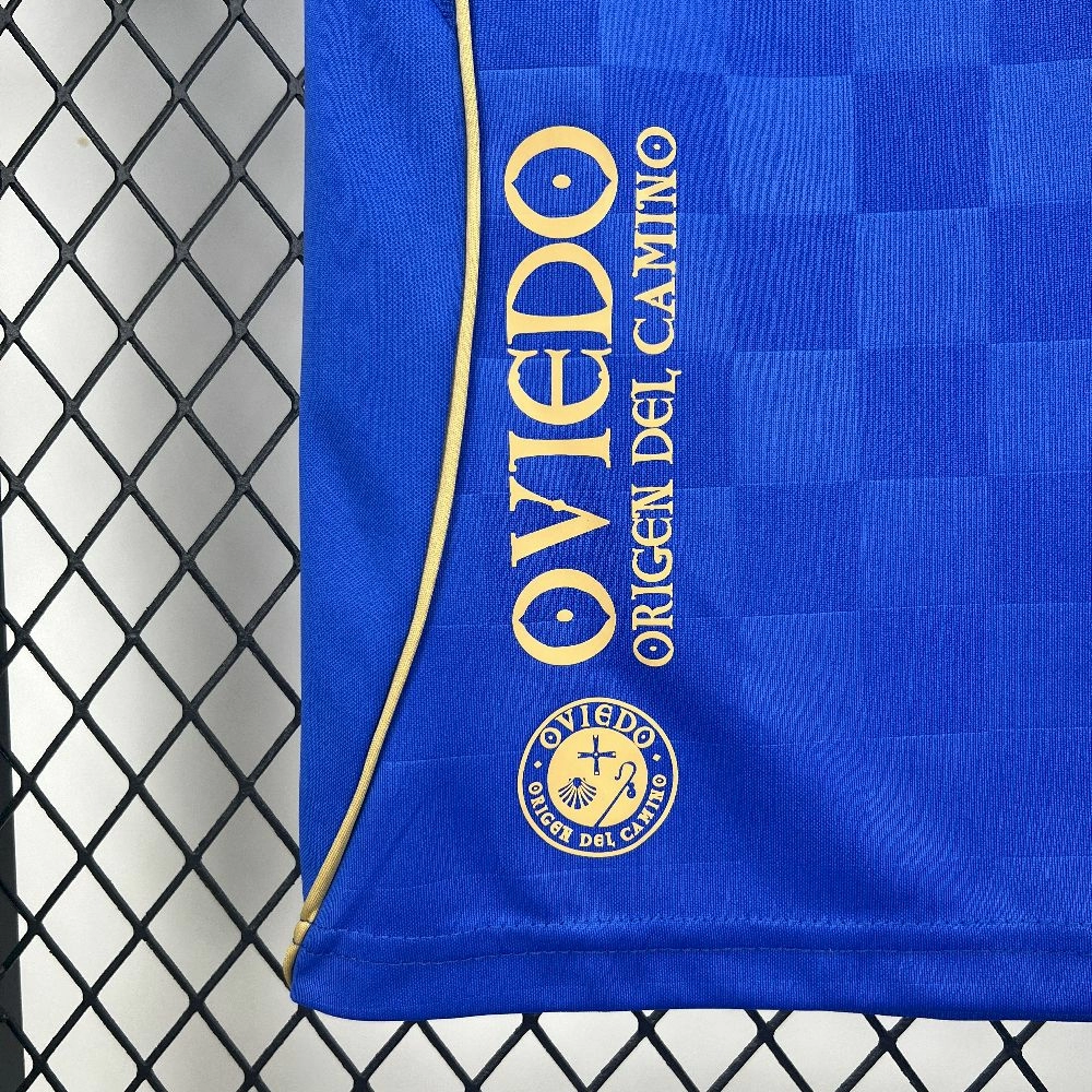 25/26 Kids Real Oviedo Home Jersey