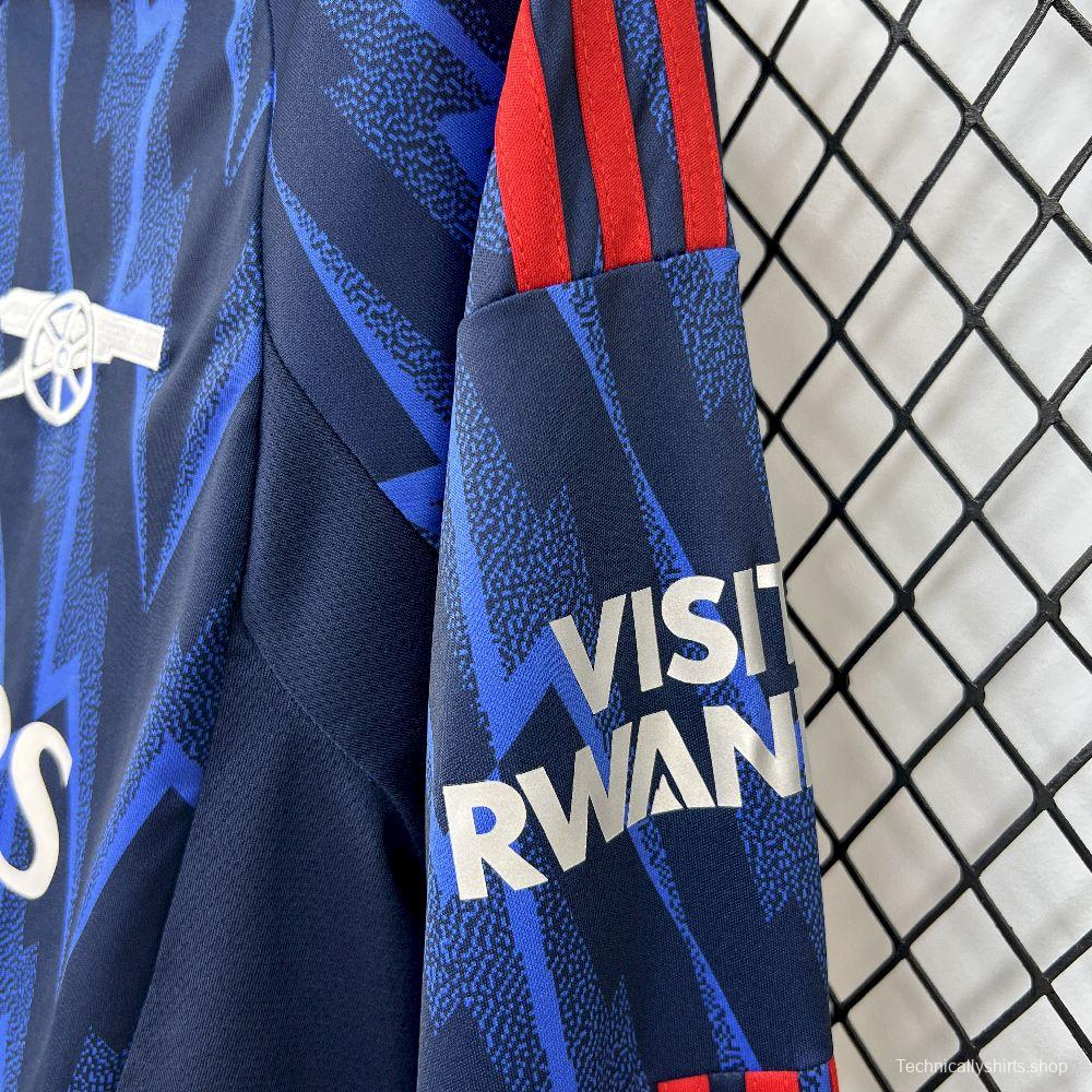 2025/26 Mens Arsenal Away Long Sleeve Jersey