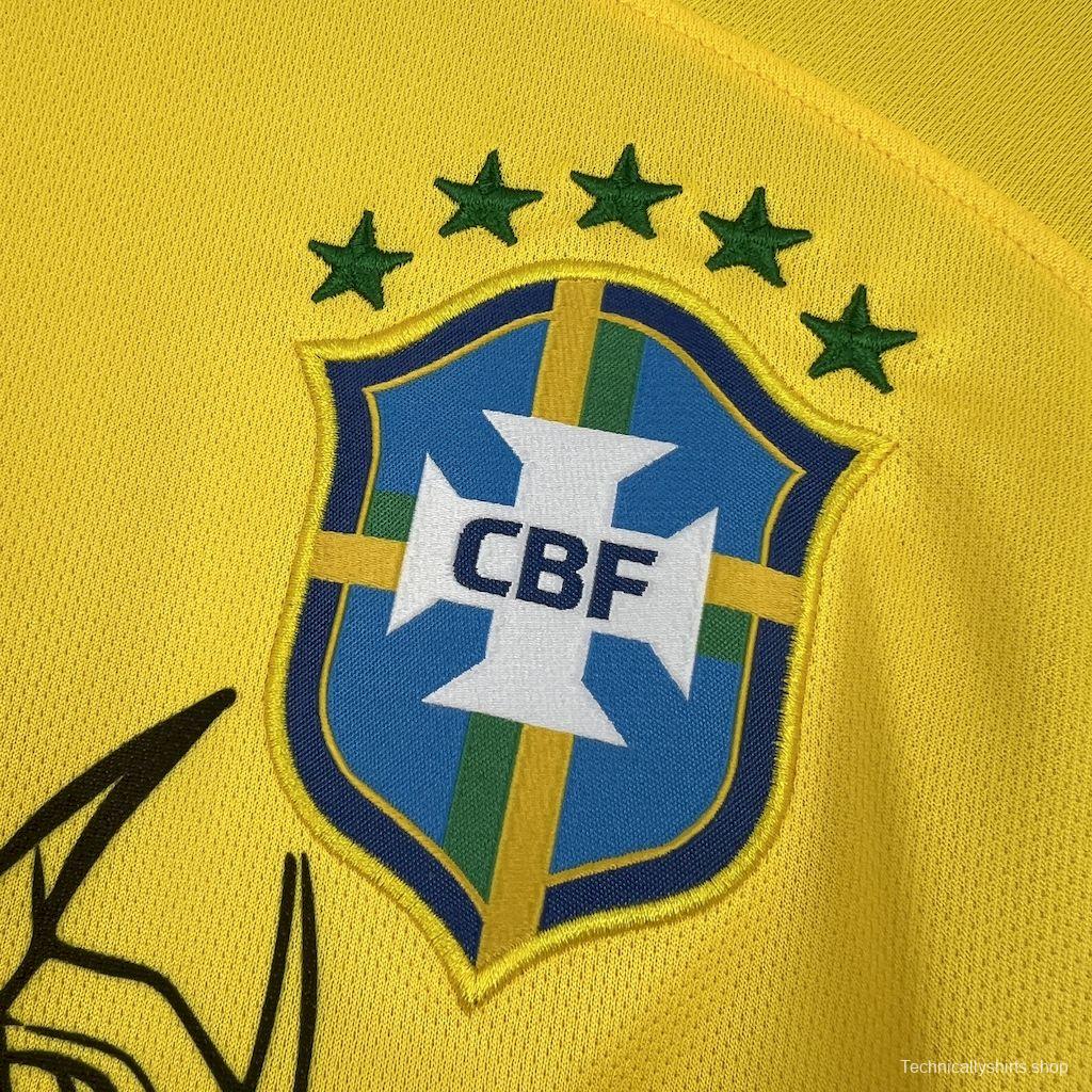 202022 Mens Brazil X CRISTO Special Edition Jersey