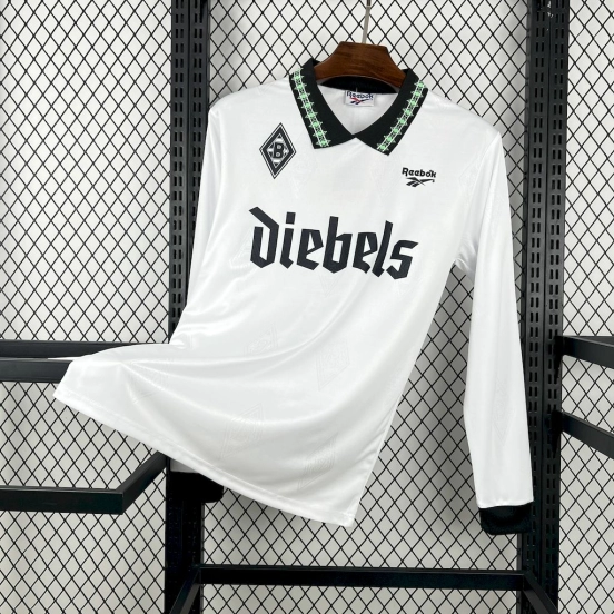 1995/96 Retro Borussia Mönchengladbach Home Long Sleeve Jersey