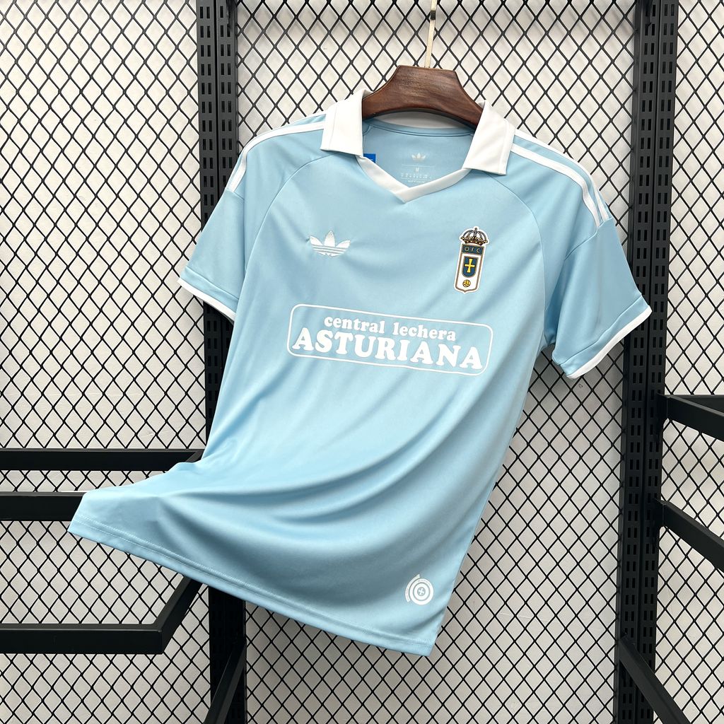 2025/26 Mens Real Oviedo Retro Jersey
