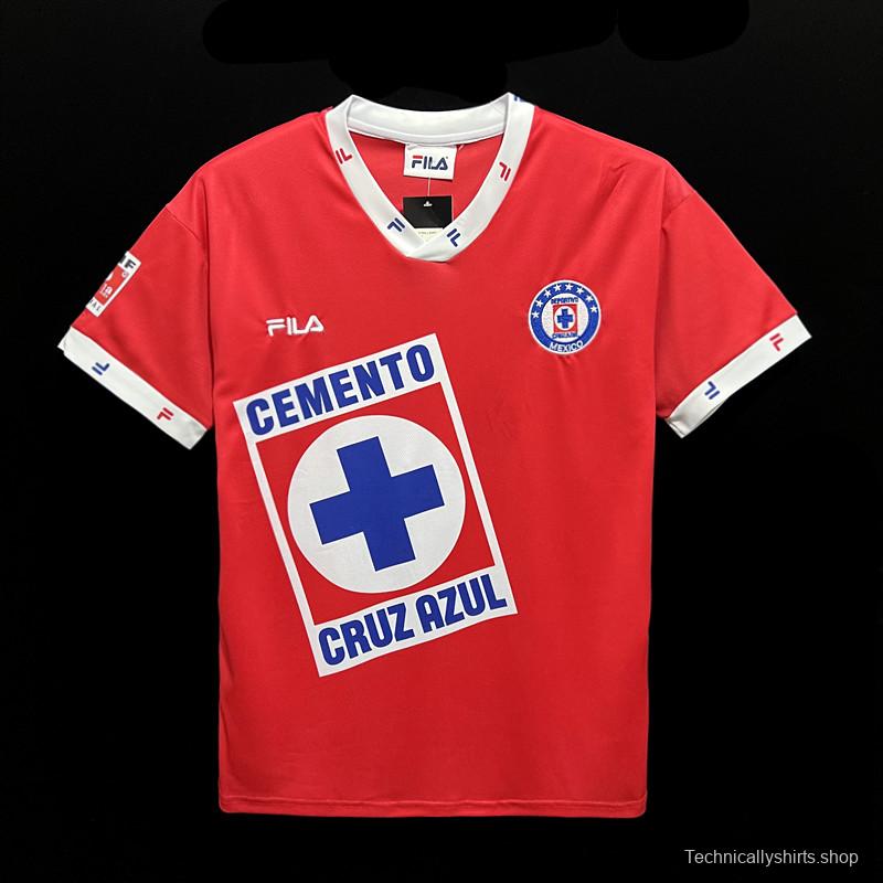 Retro 96/97 Cruz Azul Third Red Jersey