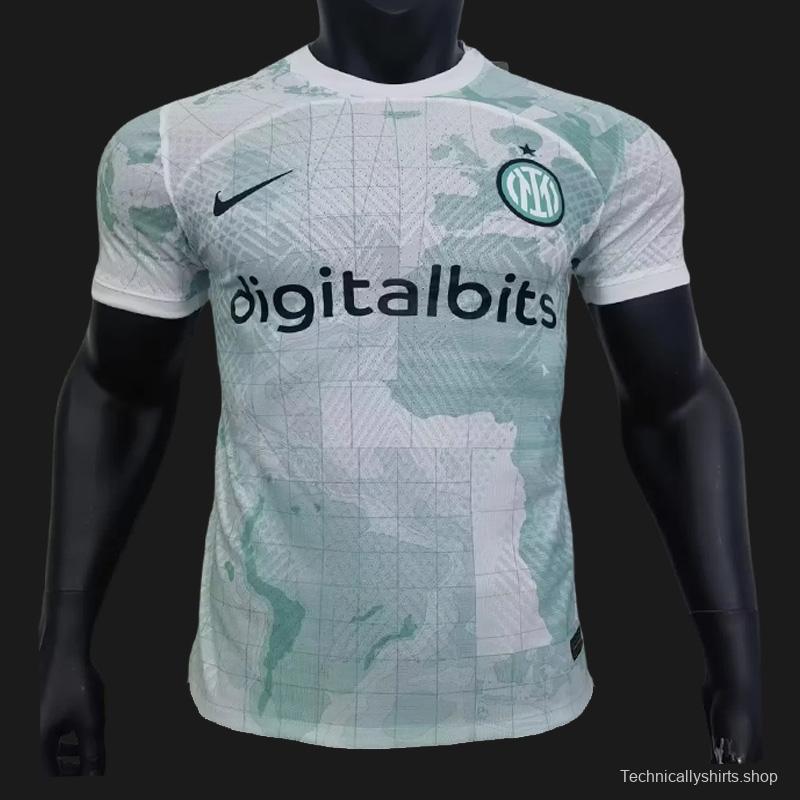 Player Version 22/23 Inter Milan Away Jersey Without Sponsor