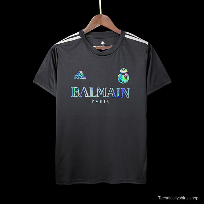 23/24 Real Madrid x Balmain Black Jersey