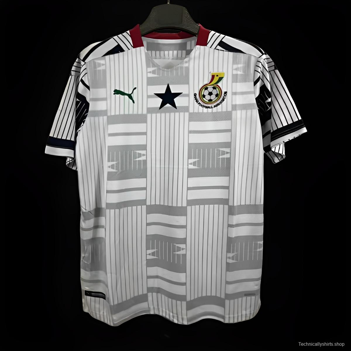 Retro 2020 Ghana Home Jersey