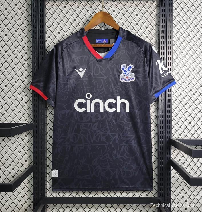 23/24 Crystal Palace Third Black Jersey