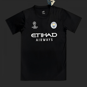 23/24 Manchester City Black Champion League Jersey