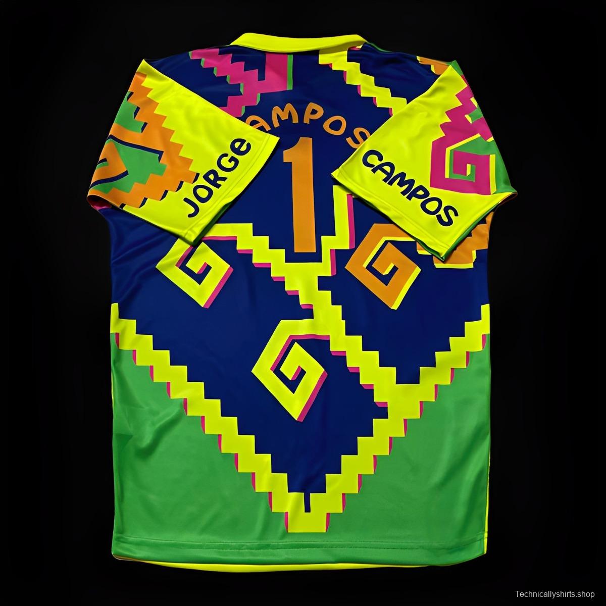 Retro 1995 Mexico Goalkeeper Jersey