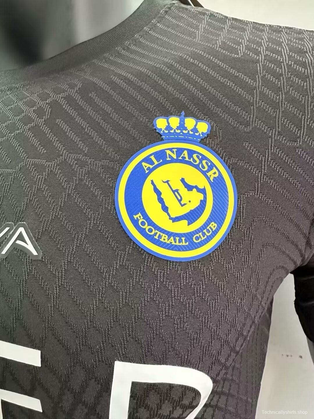 Player Version 23/24 AL NASSR Black Goalkeeper Jersey