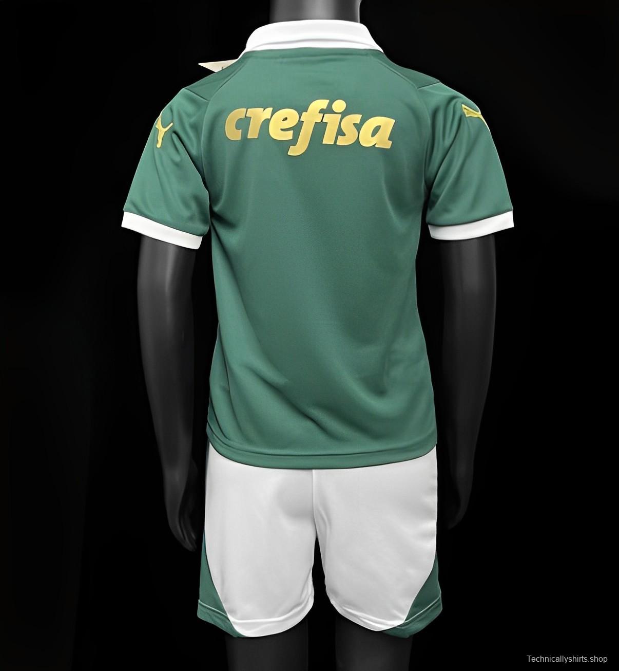 24/25 Kids Palmeiras Home Jersey