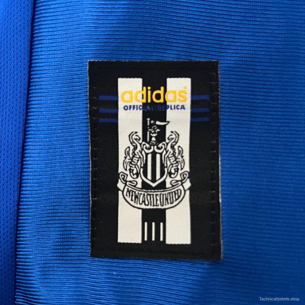 Retro 98/99 Newcastle United Away Blue Jersey