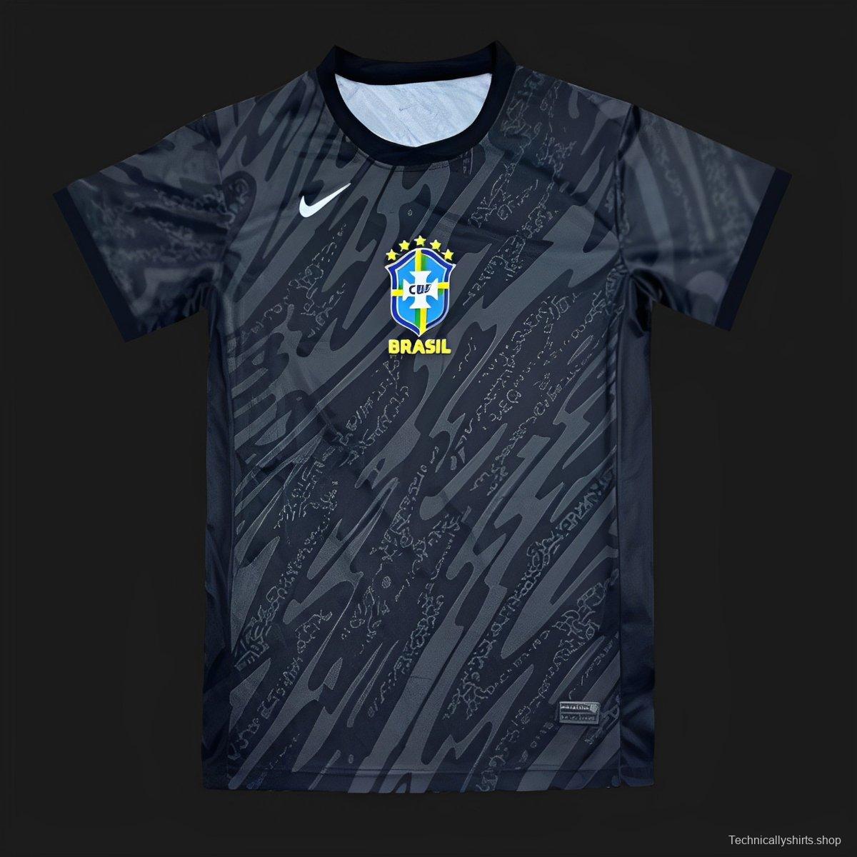 2024 Brazil Away Goalkeeper Jersey