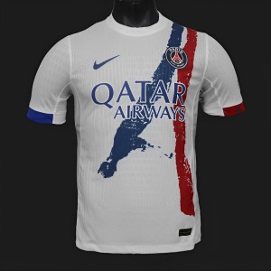 Player Version 24/25 PSG Away White Jersey