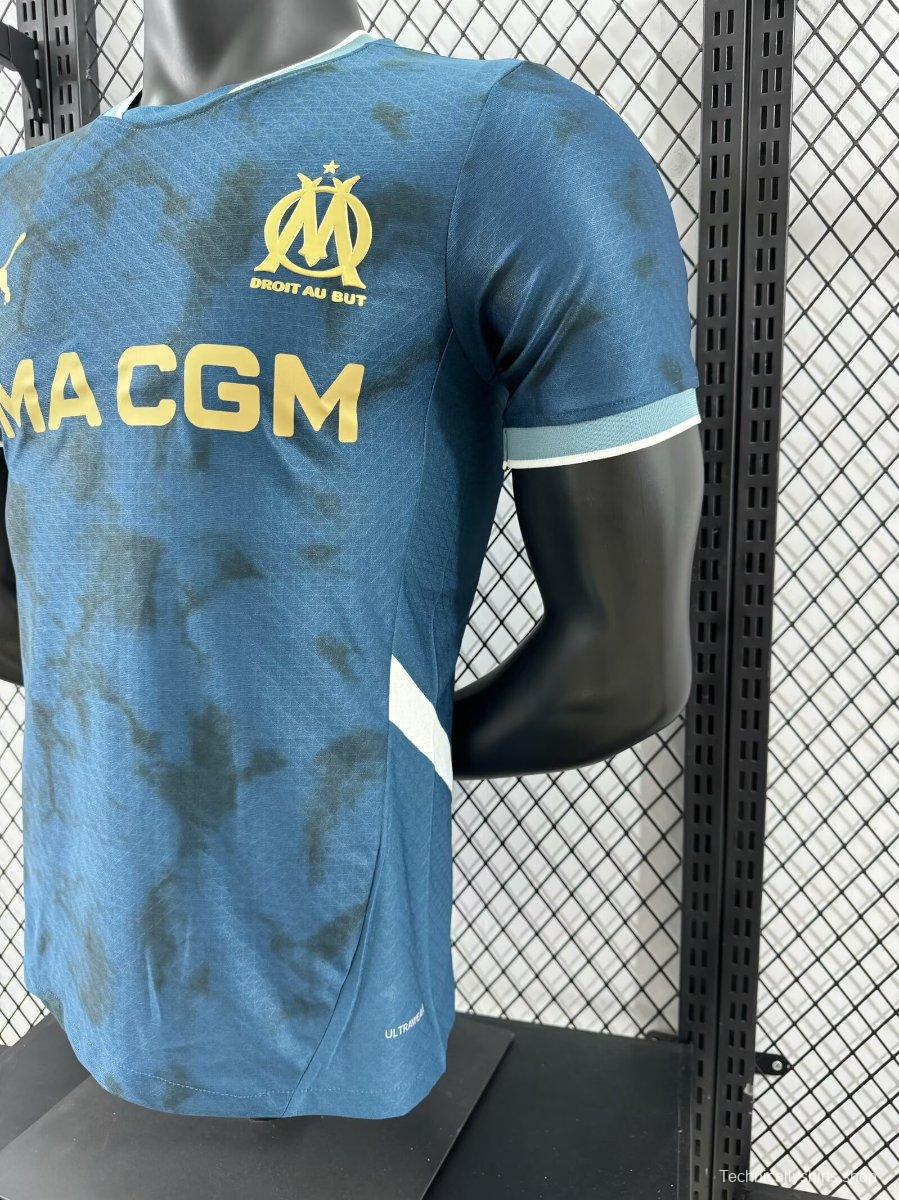 Player Version 24/25 Olympique Marseille Away Navy Jersey