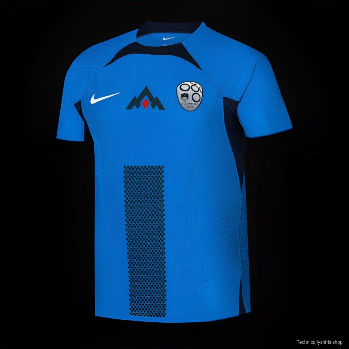 2024 Slovenia Away Blue Jersey