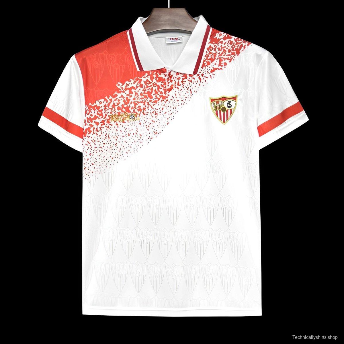 Retro 93/94 Sevilla FC Home Jersey