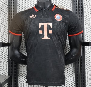 Player Version 24/25 Bayern Munich x Adidas Original Black Jersey