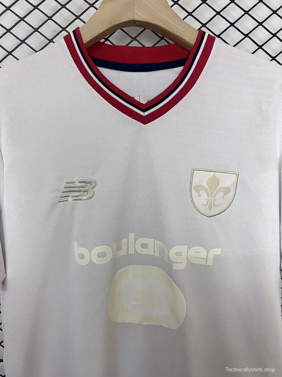 24/25 Lille OSC White 80th Anniversary Jersey