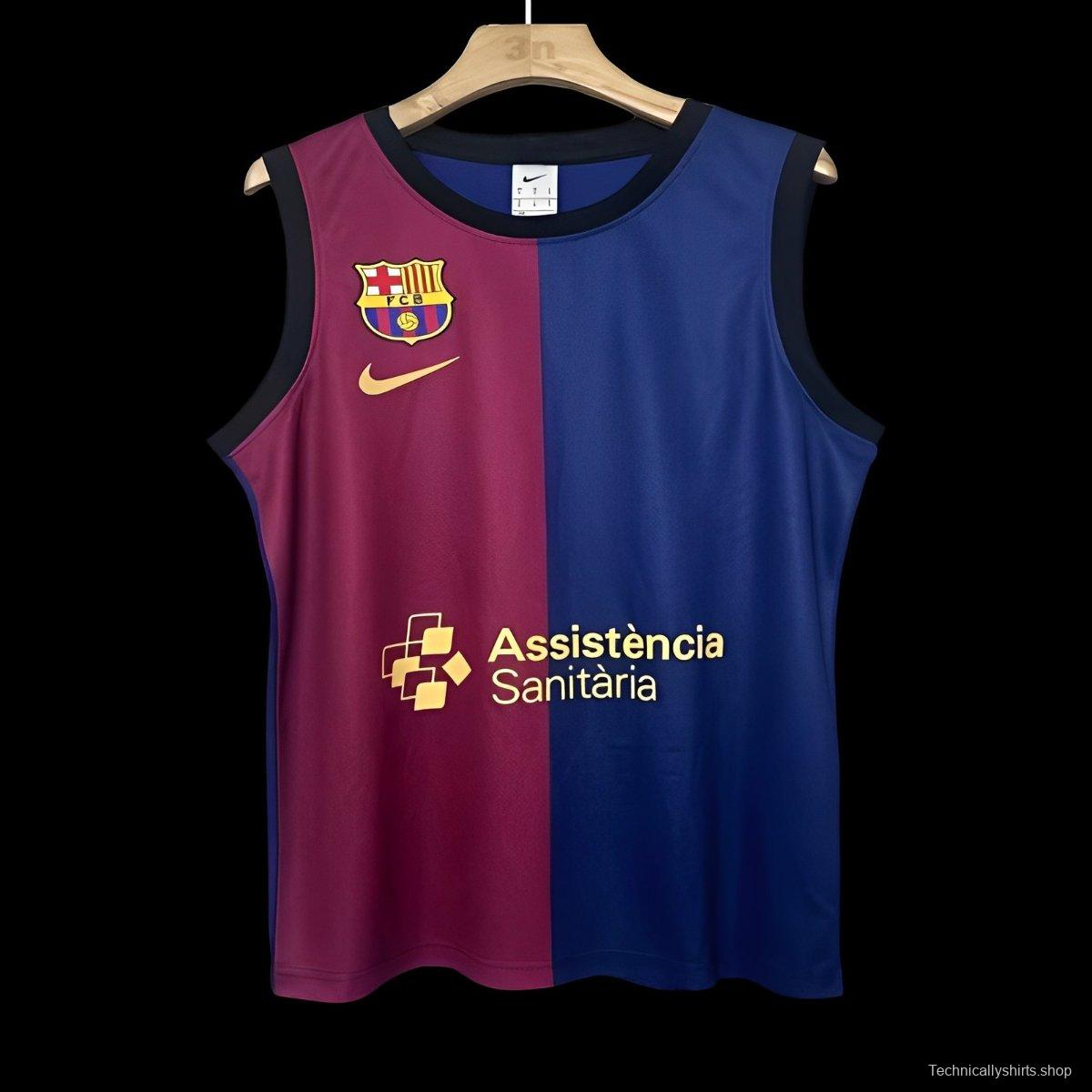 24/25 Barcelona Home Basketball Jersey