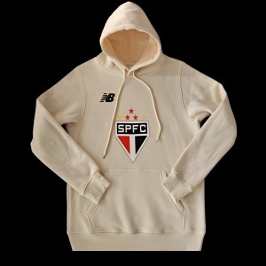 24/25 Sao Paulo Navy/Red/Black/Beige/Grey Hoodie WIth Black Badge