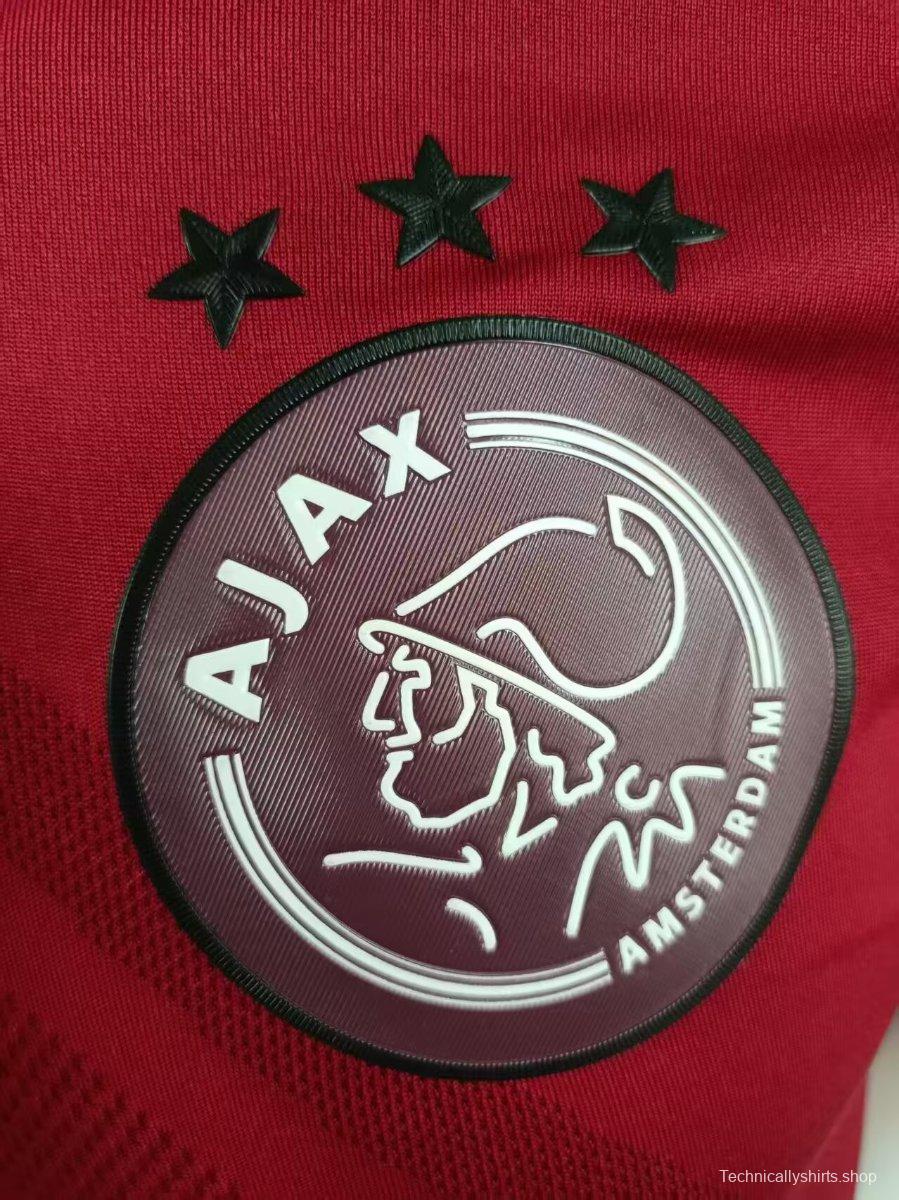 Player Version 24/25 Ajax Red Polo Jersey