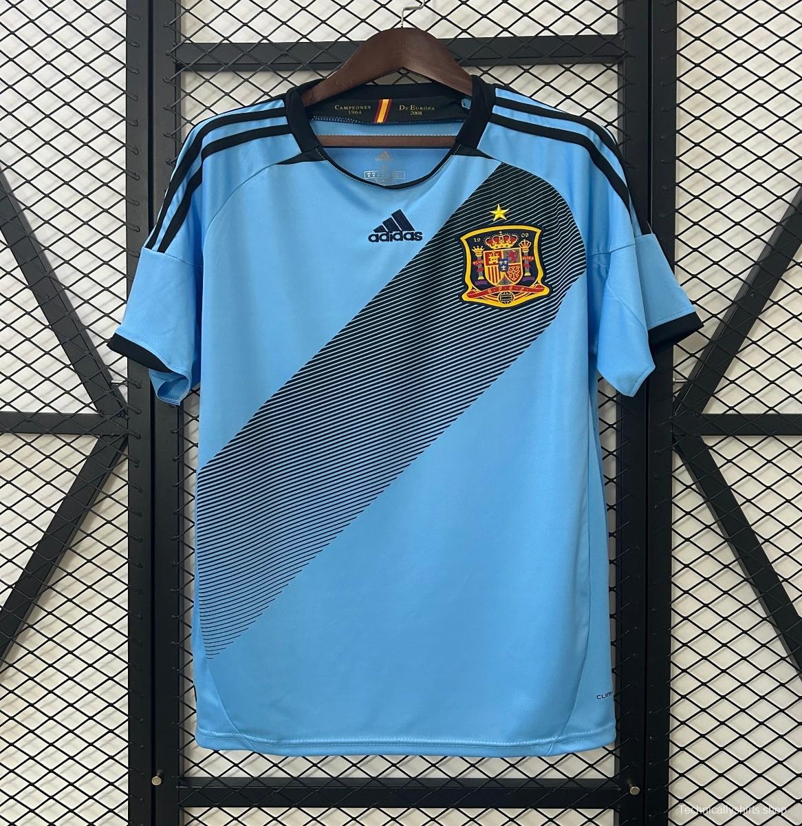 2012 Retro Spain Away Jersey