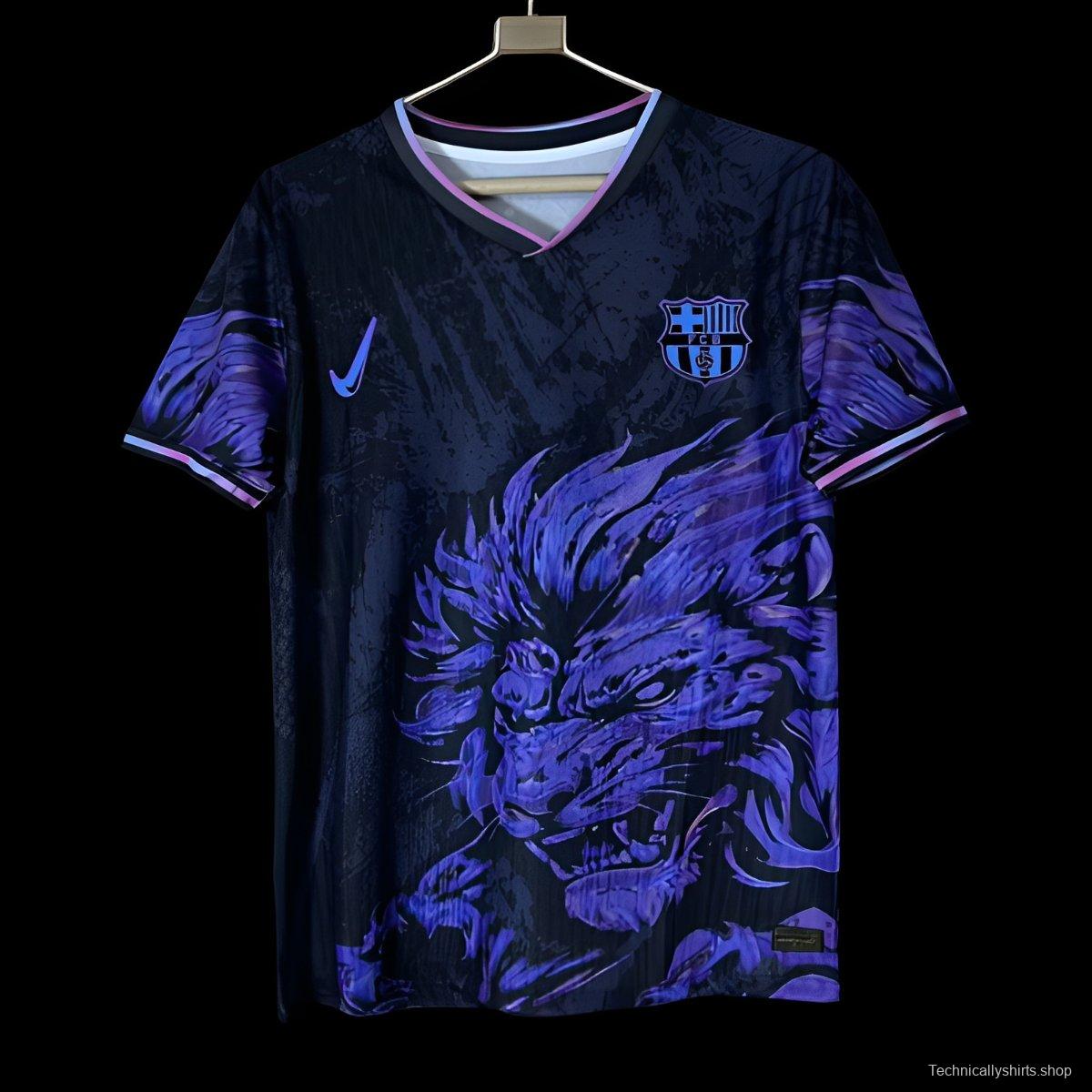 24/25 Barcelona 'CATALAN ROAR' Blue Special Jersey