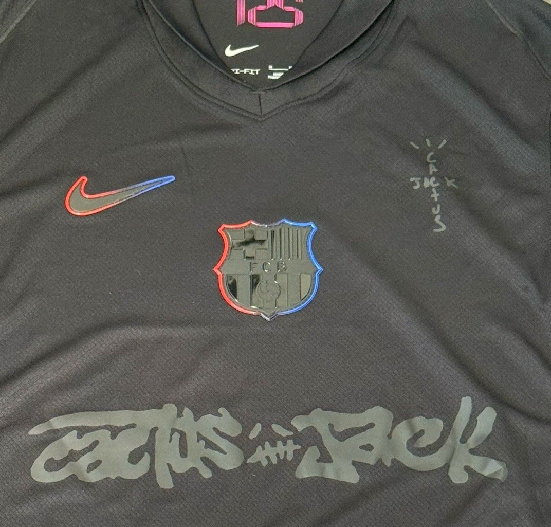 24/25 Barcelona x Travis Scott Away Jersey