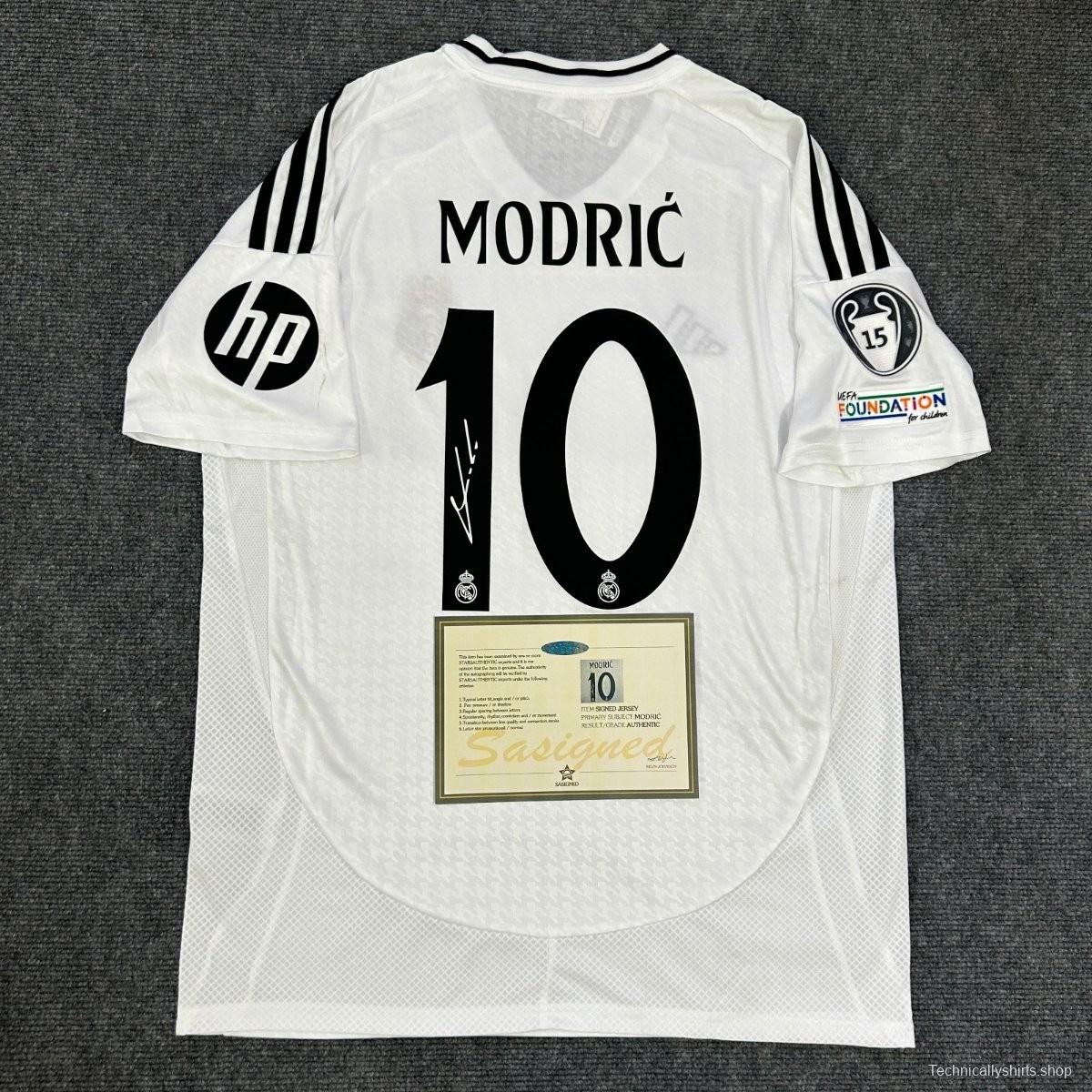 LUKA MODRIC SIGNED 24/25 MADRID