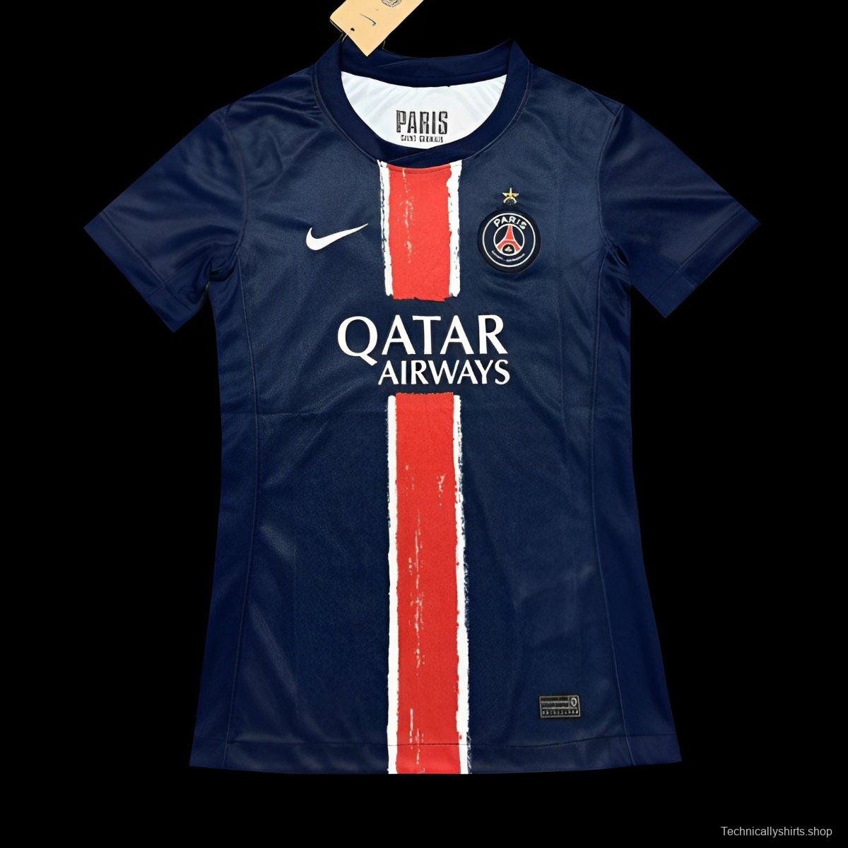 1 Star Women 24/25 PSG Home Jersey