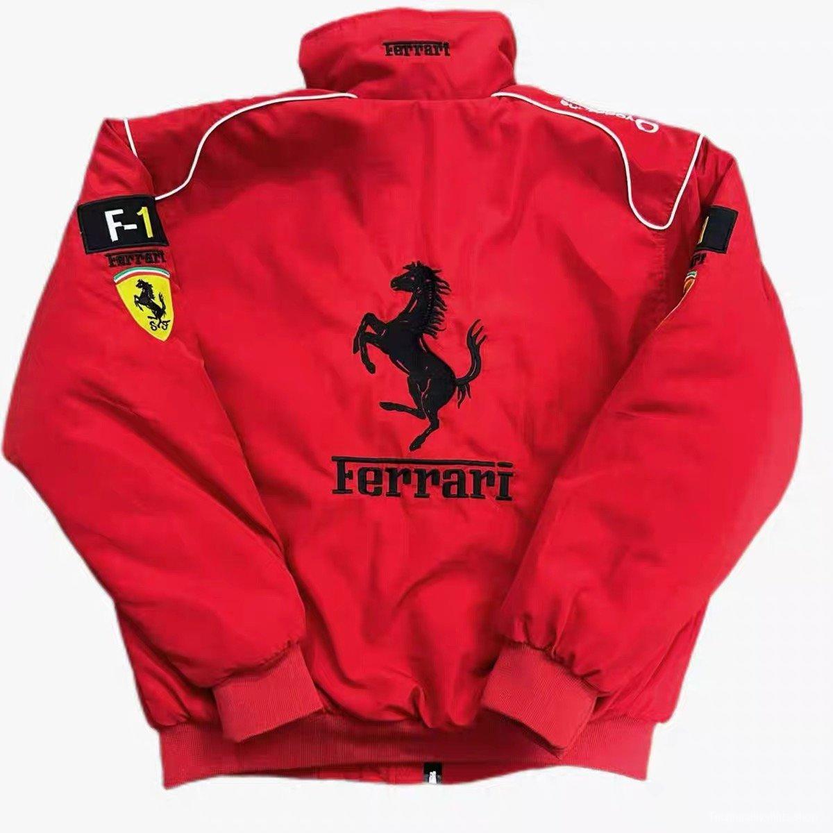 2025 New Adult F1 MOTO Jacket Ebroidered Cotton Padded F 1 Racing Jacket