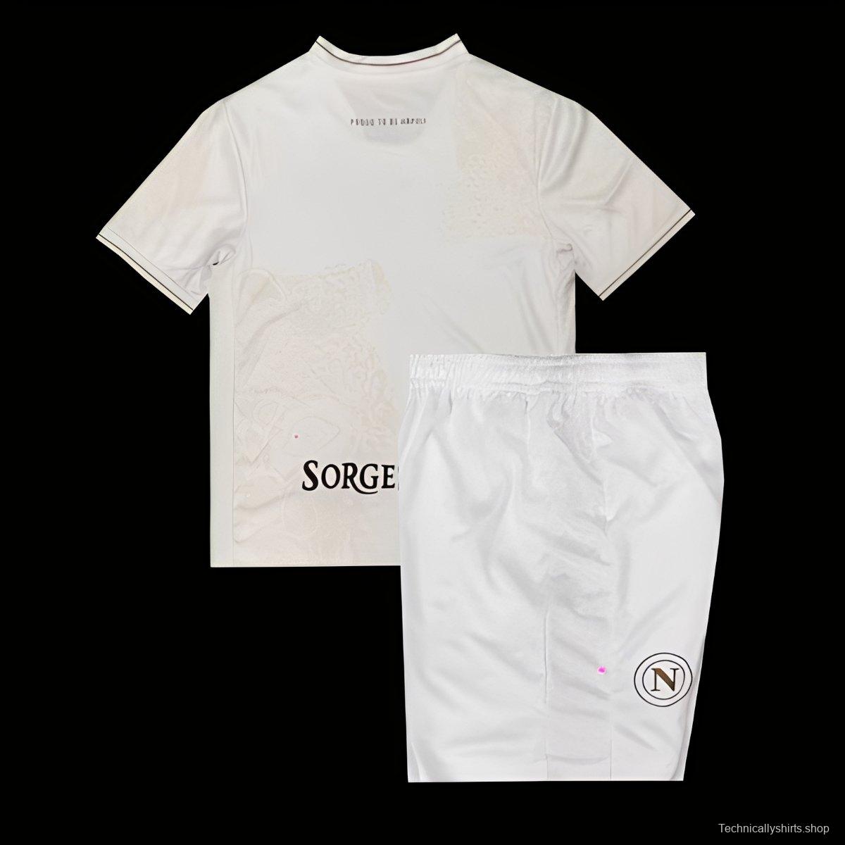 25/26 Kids Napoli Away Jersey