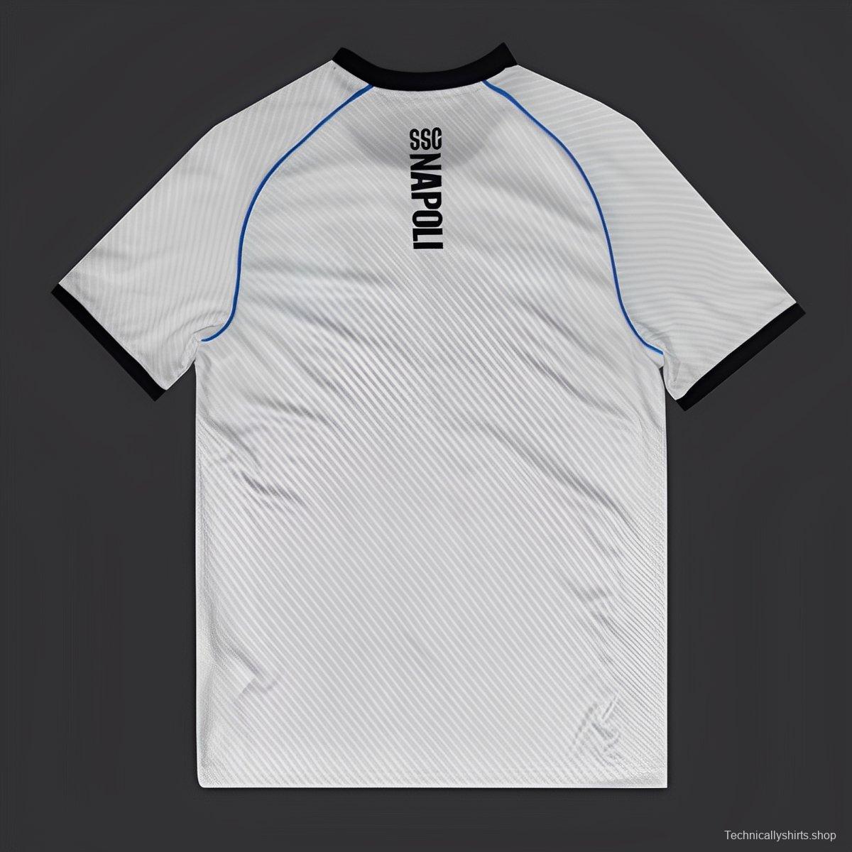 25/26 SSC Napoli White/Silver Training Jersey