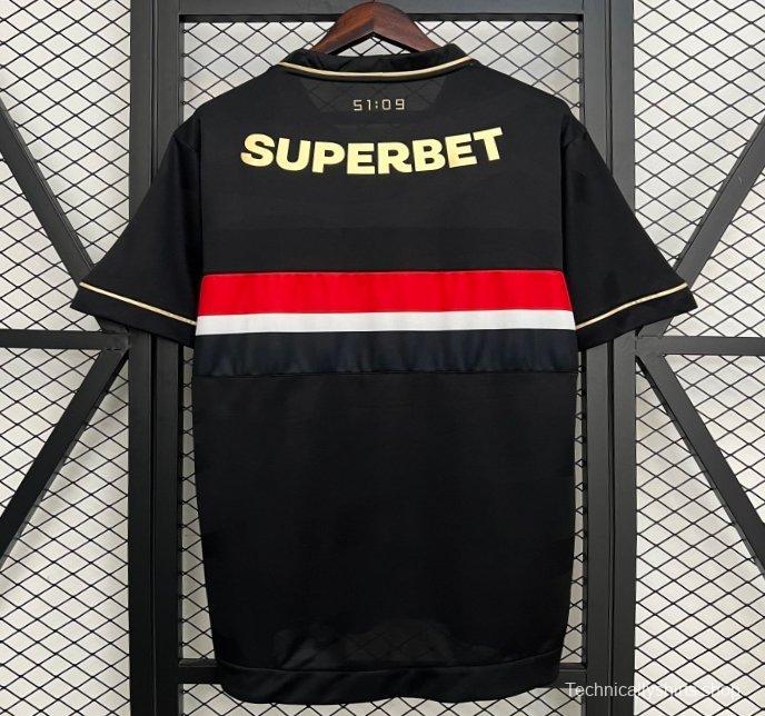 25/26 Sao Paulo Third Black Jersey