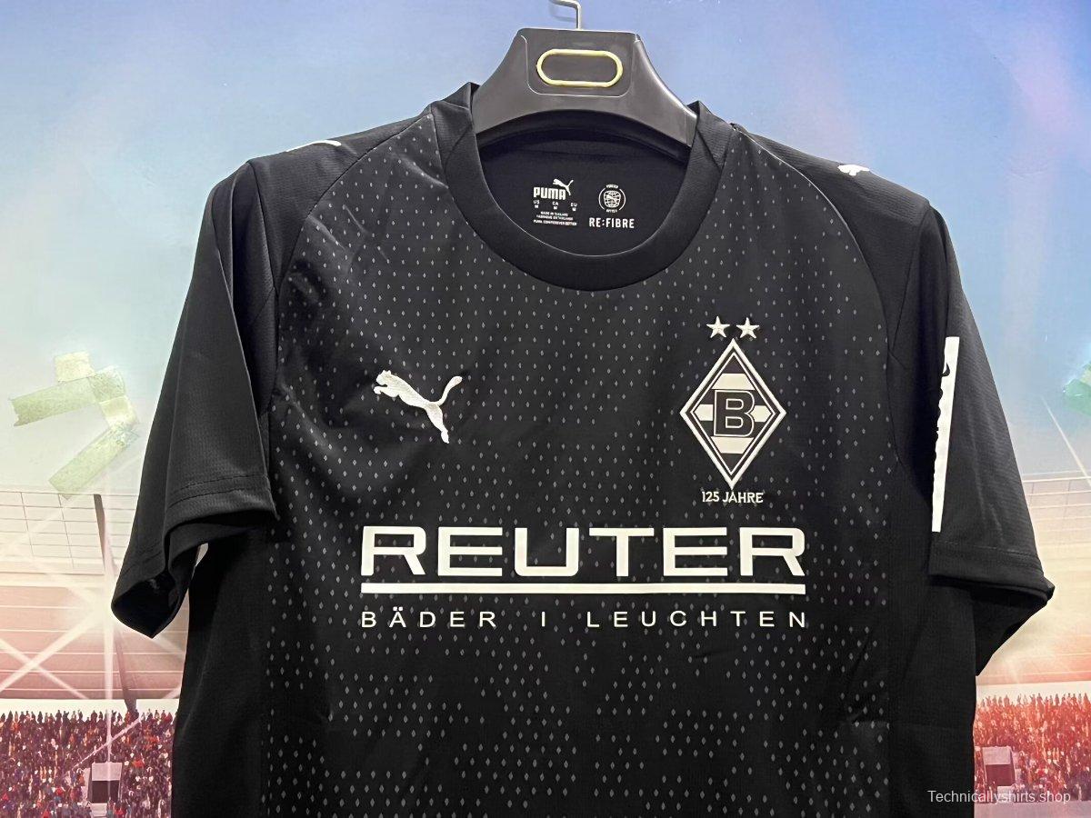 25/26 Borussia Monchengladbach Third Black Jersey