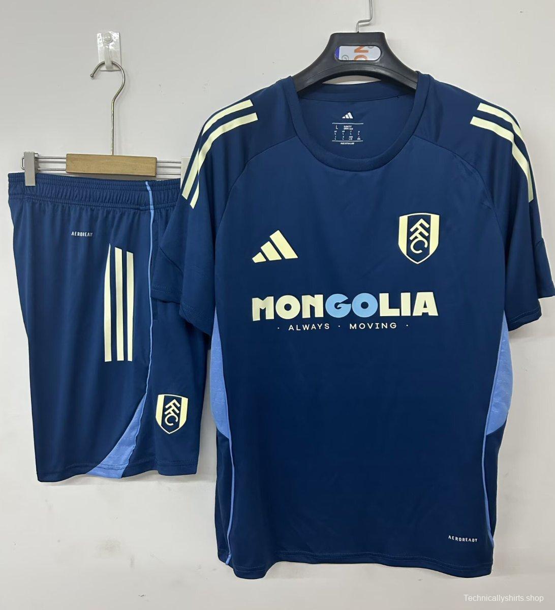25/26 Fulham Training Jersey Sapphire+ Shorts