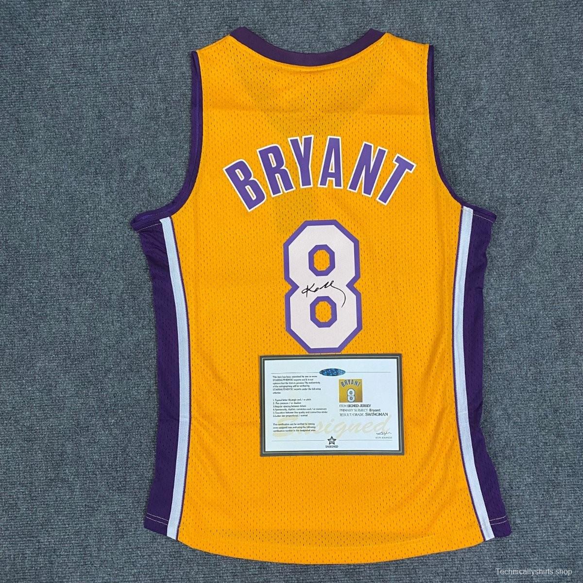 kobe bryant signed