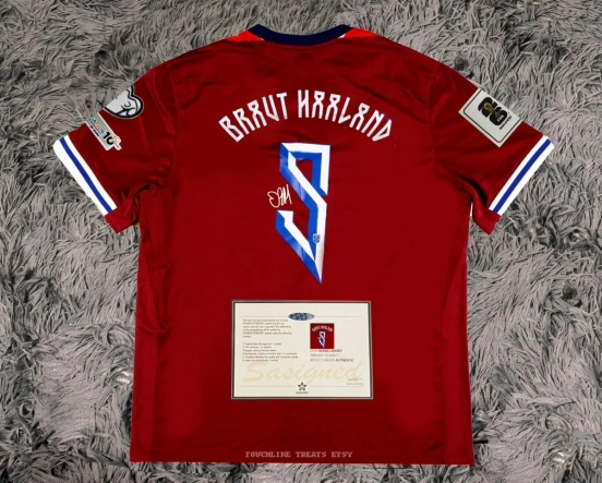 Erling Haaland Norway Signed 24/25