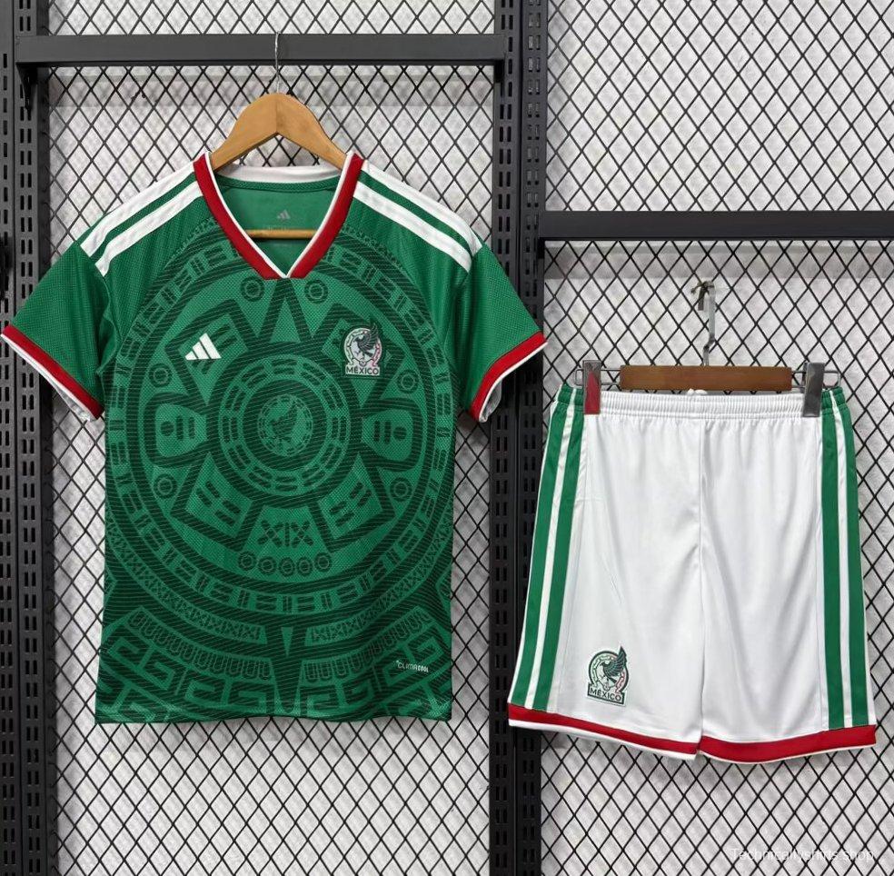 25/26 Kids Mexico Home Jersey