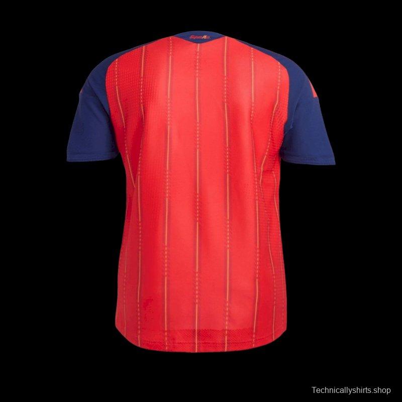 2026 Mens Spain World Cup Home Jersey