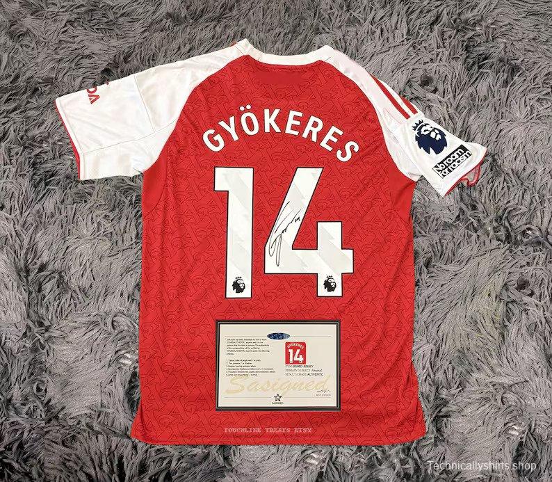 Gyokeres Signed Arsenal 25/26