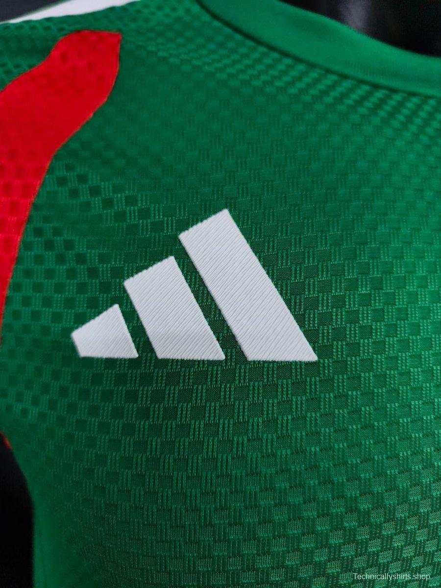 Player Version 2026 Algeria Green Jersey