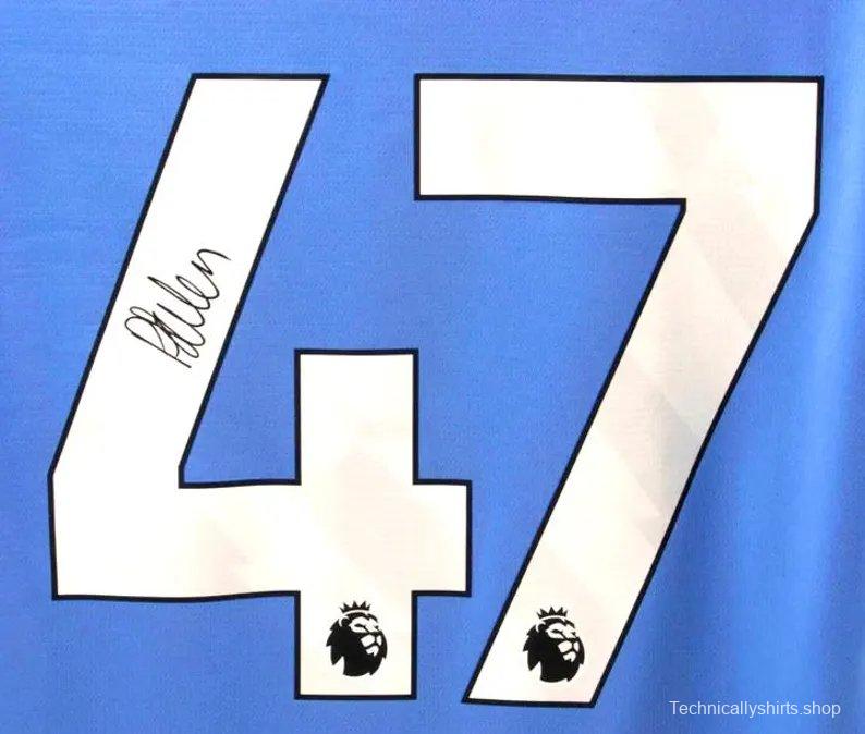 Foden Man City Signed 25/26