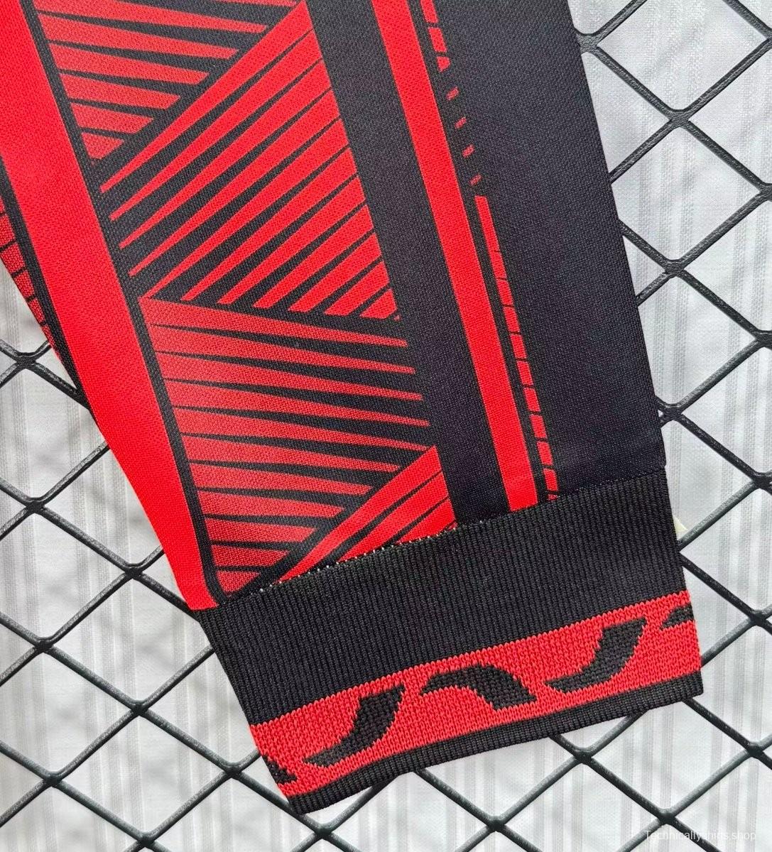 Retro 95/96 Eintracht Frankfurt Home Long Sleeve Jersey