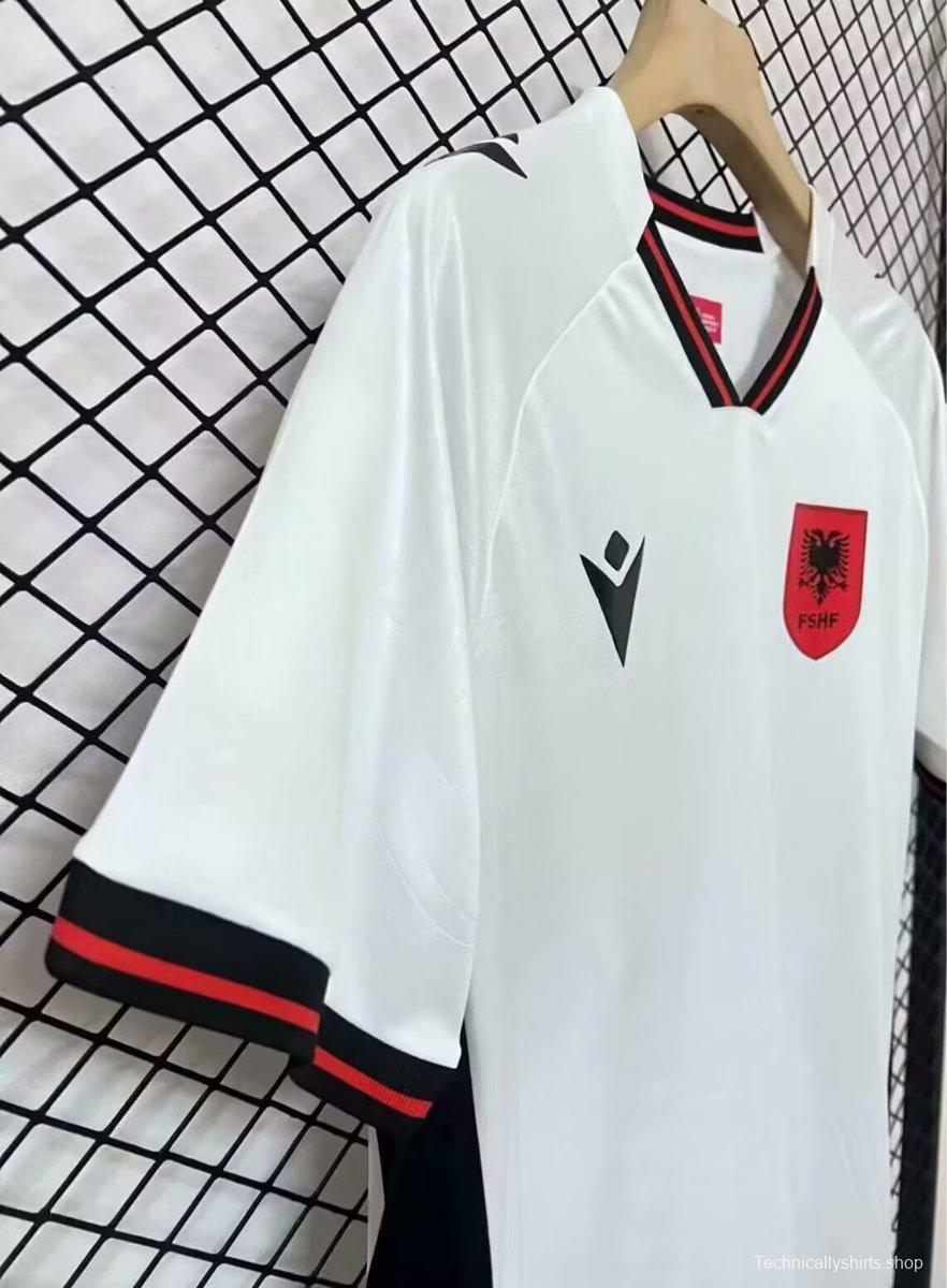 2025 Albania Away White Jersey