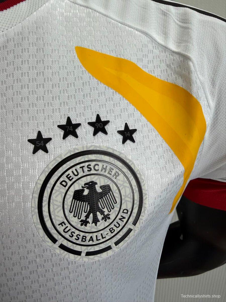 Player Version 2026 Germany White Training Pre-Match Jersey