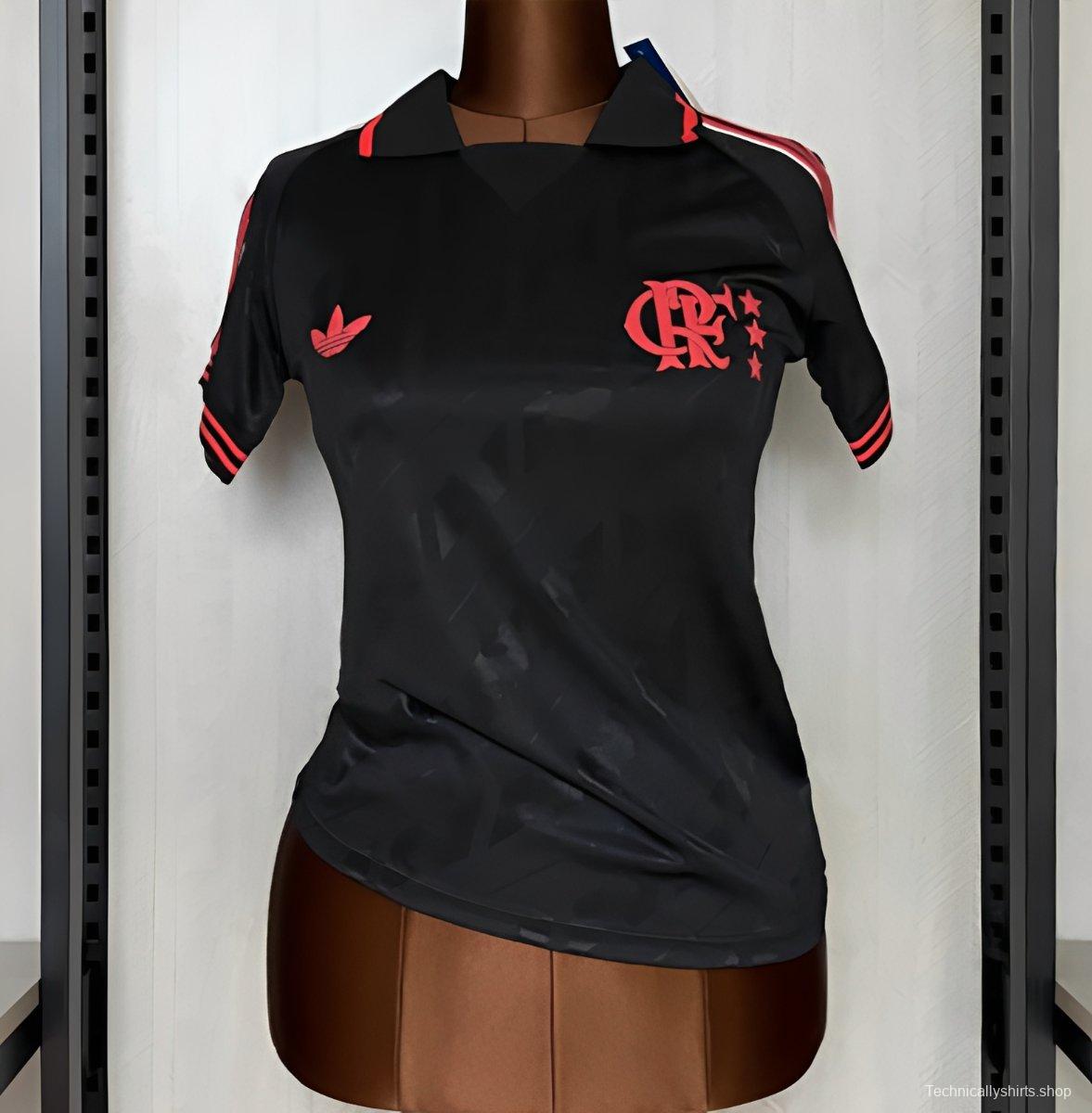 25/26 Women Flamenco Retro Black Jersey